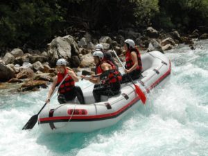 Rafting in Montenegro with camp Modra Rijeka