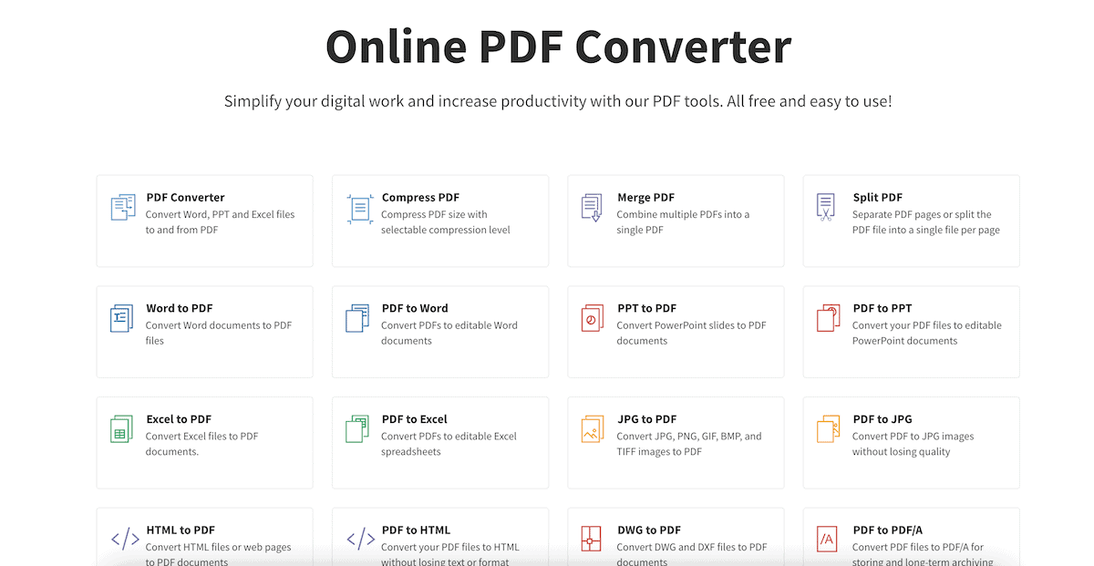 The Best Online PDF Converter